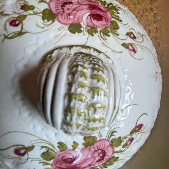 Vintage Hand painted Nora Fenton Soup Tureen and plate // Made in Italy - Picture 13 of 13